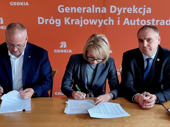 Podpis smlouvy mezi GDDKiA a PORR